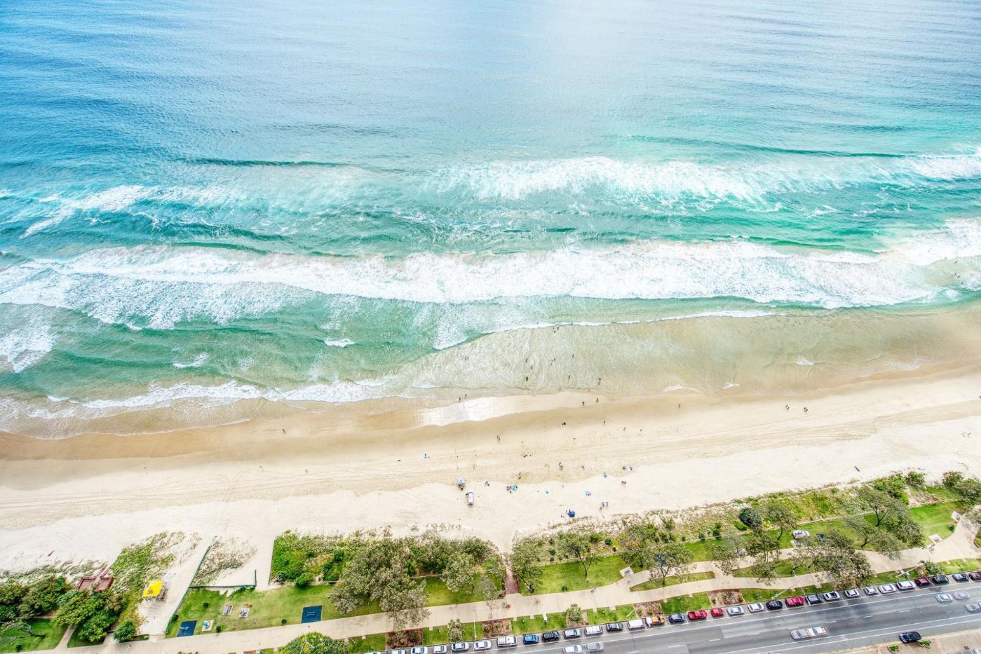 Surfers Paradise New Beachfront Apartments غولد كوست المظهر الخارجي الصورة
