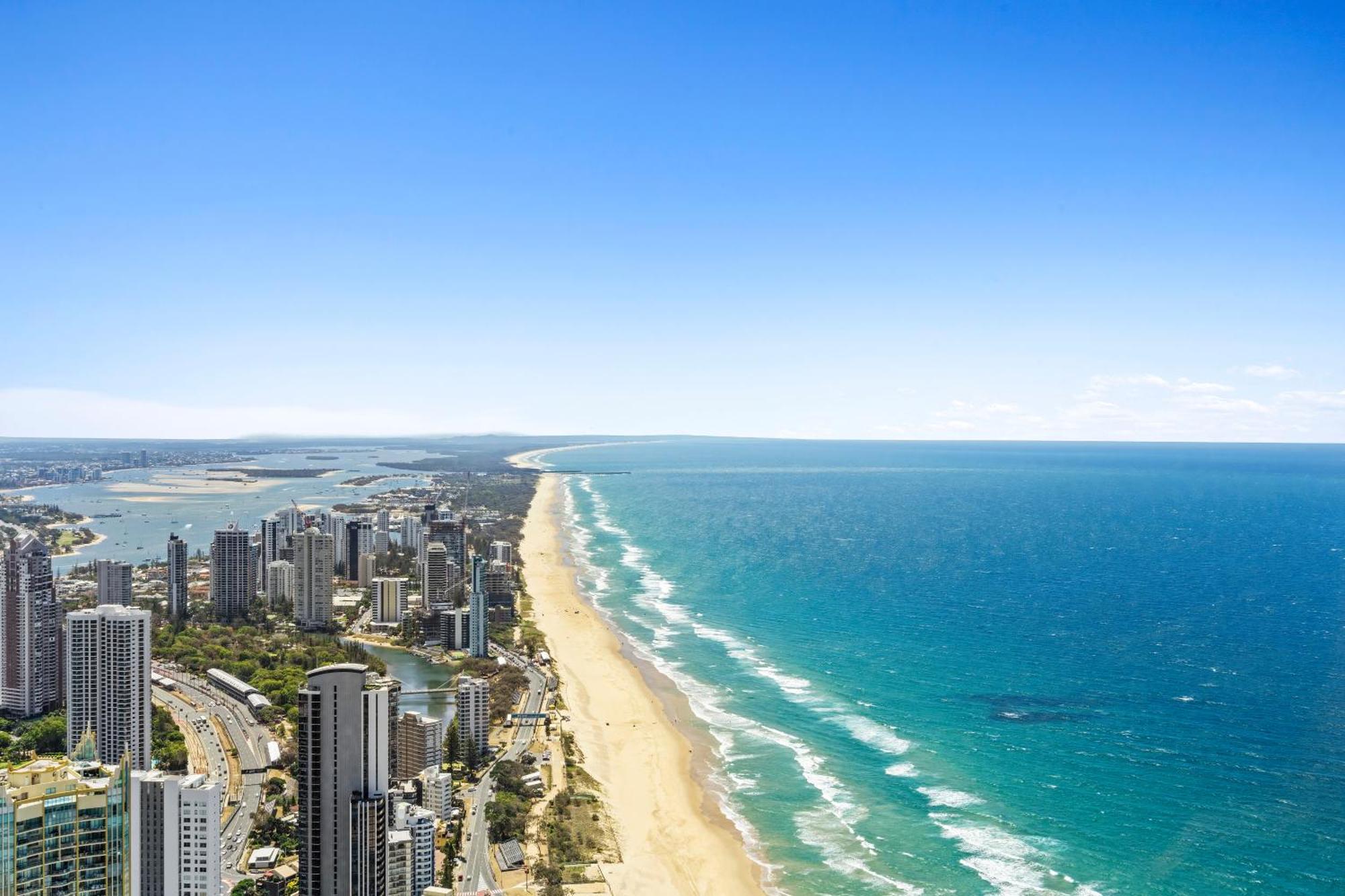 Surfers Paradise New Beachfront Apartments غولد كوست المظهر الخارجي الصورة
