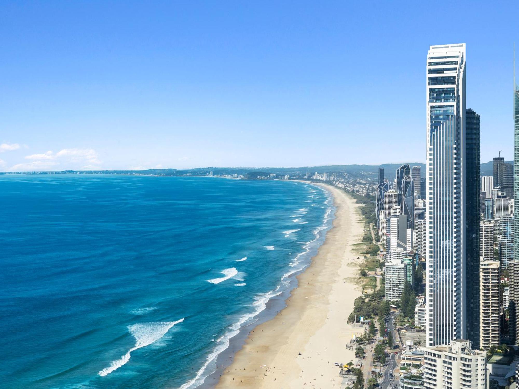 Surfers Paradise New Beachfront Apartments غولد كوست المظهر الخارجي الصورة